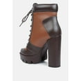 thumbnail image 3 of Moos Block Heel Lace Up Boots, 3 of 11