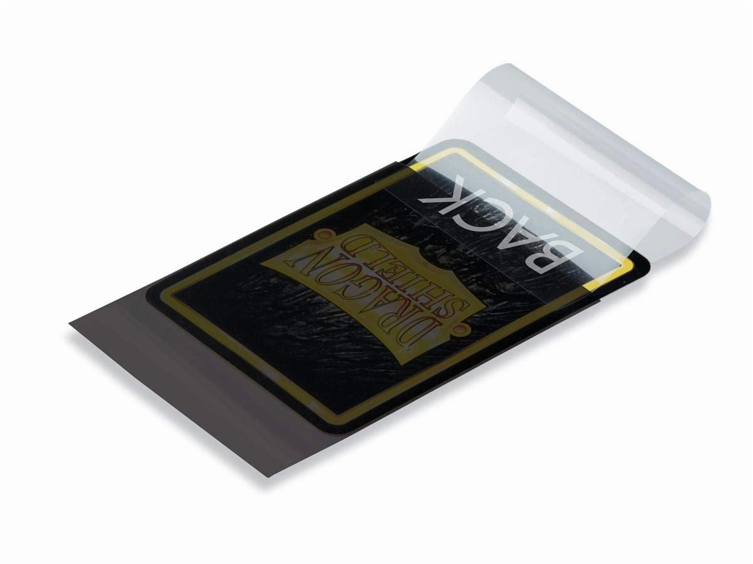 10 Packs Dragon Shield Sealable Inner Sleeve Smoke Standard Size 100 ct Card Sleeves Display Case