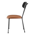 thumbnail image 5 of NPD Furniture Elise PU Dining Side Chair in Toasted Caramel (Set of 4), 5 of 13