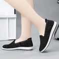 thumbnail image 6 of Sngxgn Women's Shoes Comfy Fashion Slip on Work Flats Casual Walking Shoes(Black,40), 6 of 6