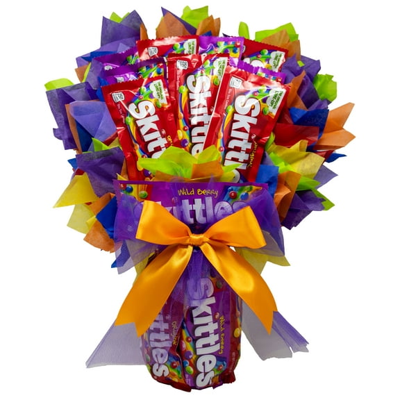 Skittles Candy Bouquet