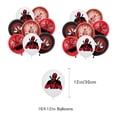 thumbnail image 5 of Globos de Deadpool, globos de látex de Los Vengadores, pancarta de feliz cumpleaños, bandera roja, suministros de decoración para fiestas de superhéroes, globos de aire para niños, 5 of 5