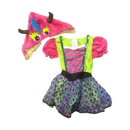 Rock and Roll Sequin Dress Pink Poodle Girl Costume