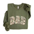 thumbnail image 4 of Camo Dad Sweatshirt for Men Hunting Sweatshirt for Father Military Camouflage Crewneck Army Green Sweatshirt Adult Large, 4 of 7