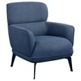 thumbnail image 4 of Fitzgerald Blue Accent Chair with Metal Leg, 4 of 7