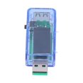 thumbnail image 4 of Probador USB Pantalla LCD digital Probadores de cargador USB Detector voltímetro para AndroidTransparente Azul, 4 of 8