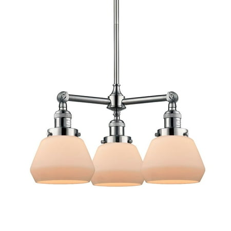 

Innovations Lighting 207 Fulton Fulton 3 Light 22 Wide Chandelier - White