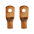 thumbnail image 3 of 10 Pack Pipemen's Installation Solution 0 Gauge Copper Ring Terminal 1/4" IS-PTRC-0-8, 3 of 8