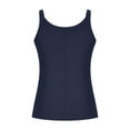 thumbnail image 6 of Horkkom Camisole Tops for Women Plus Size (S-5XL) Summer Casual Spaghetti Strap Tank Top Slim Solid Color Sleeveless Tops XXXXXL, 6 of 6