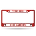 thumbnail image 2 of Texas Tech Red Raiders Team Color Metal Auto License Plate Frame, 2 of 3