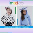 thumbnail image 3 of Disney 101 Dalmatians Patch French Terry Zip Up Cosplay Hoodie Polka Dots Toddler to Big Kid, 3 of 5