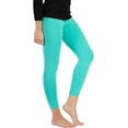 thumbnail image 2 of Fishers Finery Ecofabric Capri Legging; Casual Lounge Legging (Turquoise XX-Large), 2 of 5