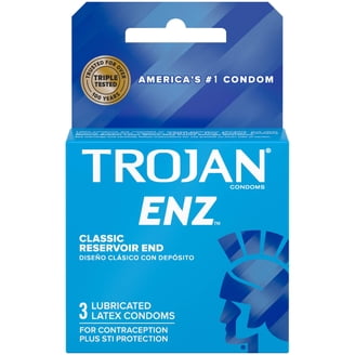 Trojan Naturalamb Natural Skin Lubricated Condoms - 3 Ea/Pack, 6 Pack - Walmart.com Trojan Naturalamb Natural Skin Lubricated Condoms - 3 Ea/Pack, 6 Pack - Walmart.com