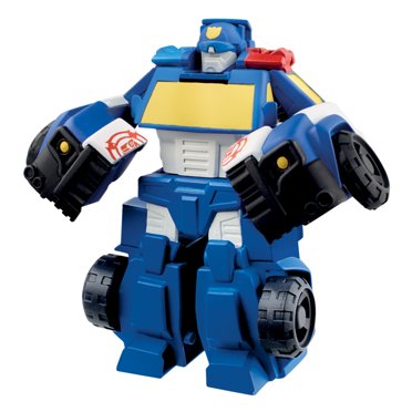 Transformers Playskool Heroes Rescue Bots Energize Chase The Police-Bot