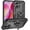 Black, variant on MYKOMI for iPhone 16 Case with Stand,Full Body Military Grade Shockproof Dual Layer Shell Heavy Duty Rugged Protection Phone Cover for iPhone 16 6.1 inch