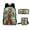 14, variant on Sundrop and Moondrop Backpack 3Pcs Set Sundrop 3D Figure Printed Backpack Set