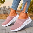 thumbnail image 6 of IEMIEMIEM Women's Air Cushion Slip-on Walking Shoes 2026 Comfortable Orthopedic Sports and Casual Thick-Soled Backless Tennis Sandals Pink 8 Wide, 6 of 7