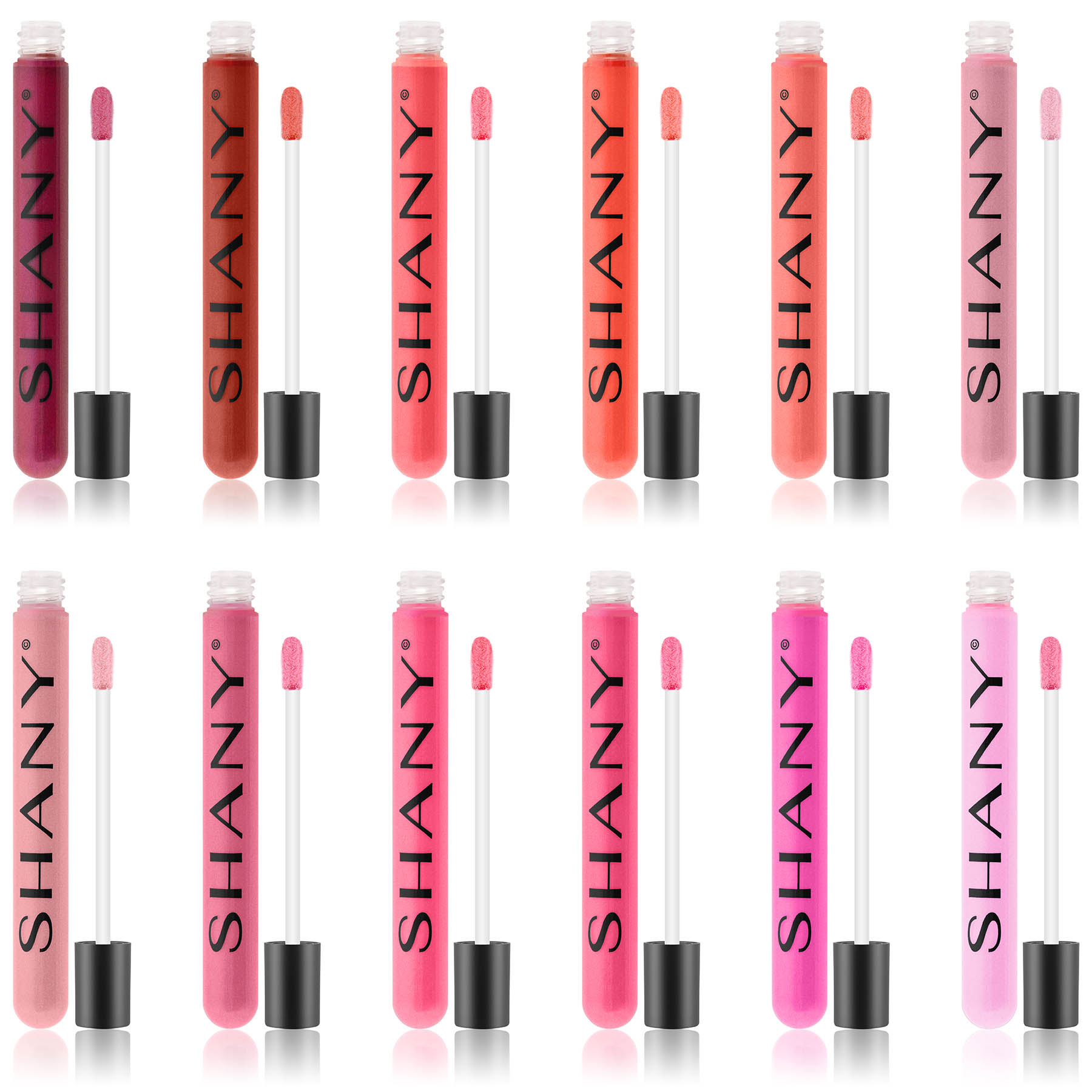 SHANY The Wanted Ones - 12 Piece Lip Gloss Set with Aloe Vera and Vitamin E - image 5 of 5
