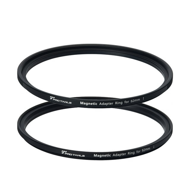 Magnetic Filter Adapter Ring Kit 82mm Ring Adapter for Filter and Lens Magnetic Adapter Ring for Converting Thread Filter to Magnetic Filter