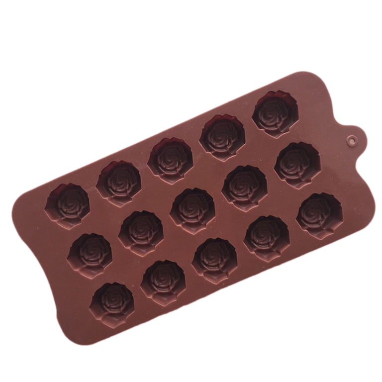 Rose Love Silicone Soap Mold 3D Heart Candle Resin Rose Love Silicone Soap Mold 3D Heart Candle Resin
