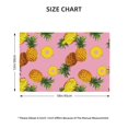 thumbnail image 4 of Placemats Set Of 4 / 6, Cute Pineapple Fragrant Placemats For Dining Table Indoor/Outdoors Heat Resistant Washable Placemats 18" X 12", 4 of 8
