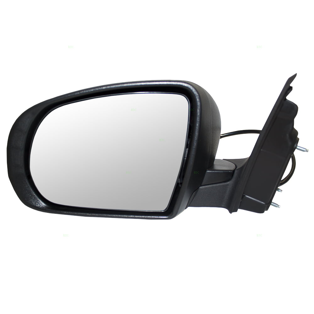 Textured Black For Wrangler 14 Driver Side Mirror