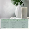 thumbnail image 2 of DYUES 2 Pcs Automatic Air Freshener Spray Dispenser Wall Mounted Automatic Spray Dispenser Air Freshener Sprayer for Bathroom Home Office, Hotels ,Battery Operated Free Standing, 2 of 9