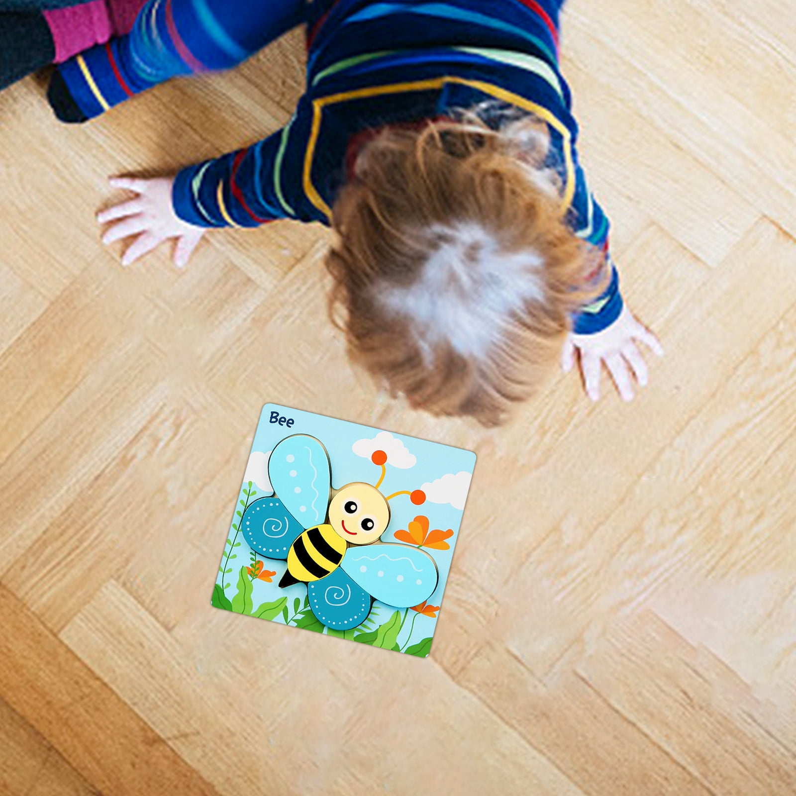 Black-Friday Deals 2021 Toys Deals Wooden Puzzles For Toddlers Animal Shape Montessori Toy Puzzles Gifts Thanksgiving Christmas Gifts for Kids