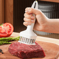 thumbnail image 3 of Meat Tenderizer Needle Stainless Steel Steak Tenderizer Hammer Kitchen Tool Cooking Gadgets Rib Breaker Meat Beater, 3 of 6