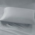 thumbnail image 6 of Comfort Classics Microfiber 6 Piece Gray Sheet Set with Side Storage Pockets, Queen, 6 of 9