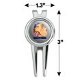 thumbnail image 4 of Always Faithful Yellow Lab Labrador Hunting Dog Golf Divot Repair Tool and Ball Marker, 4 of 6