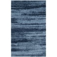 thumbnail image 4 of SAFAVIEH Retro Chantel Abstract Area Rug, Light Blue/Blue, 6' x 6' Round, 4 of 9