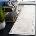 thumbnail image 2 of SAFAVIEH Opal Saleem Abstract Runner Rug, Ivory/Grey, 2'3" x 9', 2 of 8