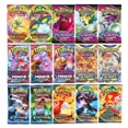 thumbnail image 3 of Cartas de Pokémon de 40/80 piezas al azar, caja de baraja de Pikachu, juegos de fiesta en inglés, juego de cartas de Matchmaking de mesa, álbum de tarjetas de Pokémon, juguetes para niños, 3 of 5