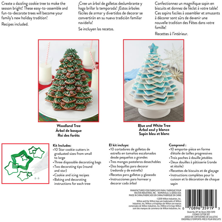 Christmas Tree & Santa Hat Cupcakes - Wilton