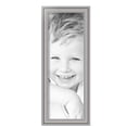 thumbnail image 2 of ArtToFrames 7" x 20" Silver Picture Frame, 7x20 inch Silver MDF Poster Frame (WOM-5329),  Pack, 2 of 8