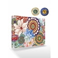 thumbnail image 2 of Boho Floral Wall Art for Living Room,Canvas Picture Wall Decor for Bathroom Bedroom,Bohemia Colorful Mandalas Botanical Flower Painting Artwork for Office Kitchen Hallway Dining Room Decor 12"x16", 2 of 8