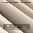 thumbnail image 6 of 10 Feet Patio Umbrella, Outdoor Cantilever Round Umbrella with Creative Swivel Handle and Easy Tilt, Windproof Offset Umbrella with 360° Rotation Patio Umbrellas for Garden Backyard Pool, 6 of 8