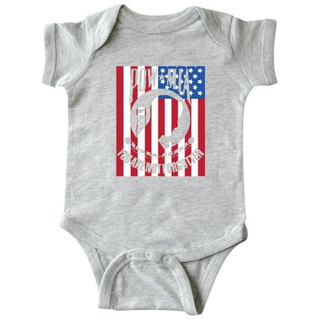 

Inktastic POW MIA Flag Gift Baby Boy or Baby Girl Bodysuit