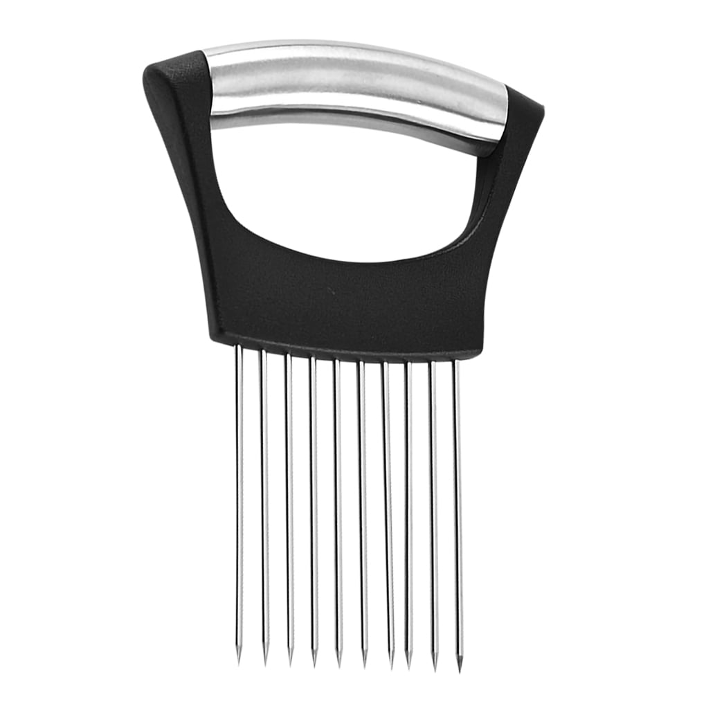 Justhard Multifunction Onion Slicer Stainless Onion Portable Vegetable