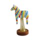 thumbnail image 2 of Figura decorativa de madera para salpicadero de coche, regalo para festival, caballo mecedor creativo Multicolor, 2 of 9