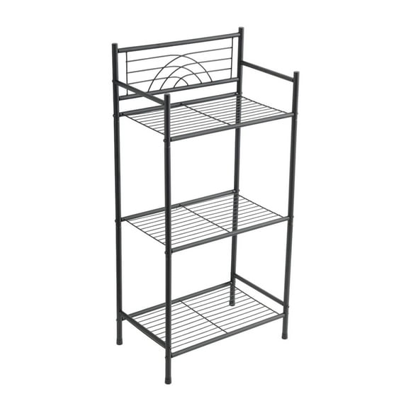 Shangren Standing Storage Shelf Unit 3 Layer Storage Holder for Kitchen Garage Pantry