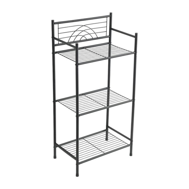 veasfak Étagère de Rangement Debout 3 Niveaux pour Cuisine Garage Garde-Manger