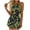 Army Green2, variant on Women's Summer Beach Jumpsuit Halter Neck Sleeveless Wide Leg Shorts Jumpsuit Romper One Piece Outfits