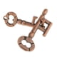 thumbnail image 3 of Juguetes Adultos Rompecabezas Retro Bloqueo de Teclas IQ Mente Enigma Metal, 3 of 4
