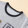 thumbnail image 4 of RTKFRFLM Boys Excavator Pajamas Set Summer Cartoon Truck Printed Short Sleeve Tee and Shorts 2-Piece Clothes Outfits, 4 of 9