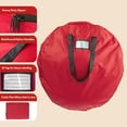 thumbnail image 5 of Tiny Tim Totes 36-inch Christmas Wreath Storage Bag with Carrying Handles, 5 of 7