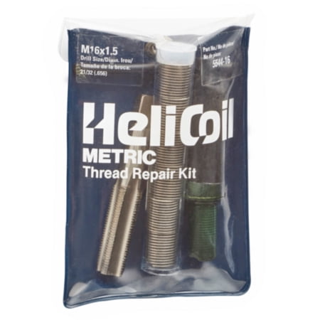 

Helicoil Metric Thread Repair Kit - Coarse Thread - M16-1.5 x 24mm long