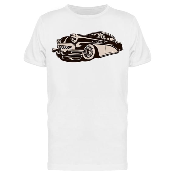 Vintage American Car Design T-Shirt Men -Image by Shutterstock, Male 3X-Large