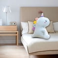 thumbnail image 1 of Colección de Juguetes de Peluche de Dinosaurio de Dibujos Animados, Muñeco de Peluche Abrazable para Niños, Almohada Cómoda para Dormir para Niños Y a , azul 40cm BLESIY muñeco de peluche de dinosaurio, 1 of 8